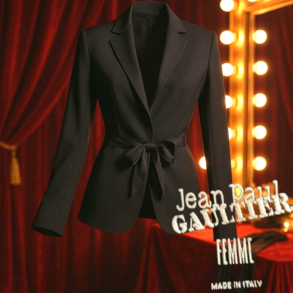 Jean Paul Gaultier Black Blazer
